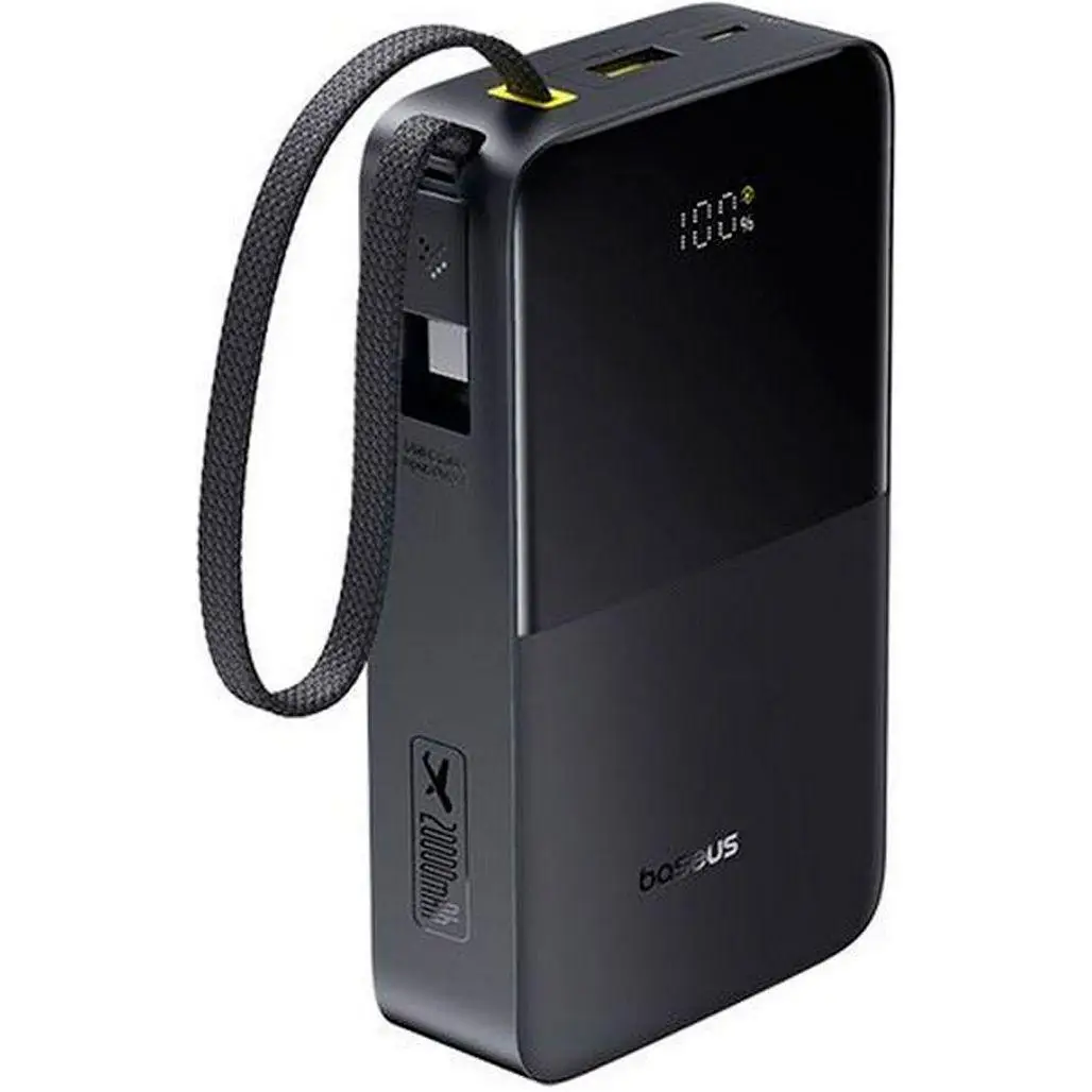Батарея портативная BASEUS EnerFill FC51 Bipow2 Pro 20000mAh 22,5W E0027701 Black