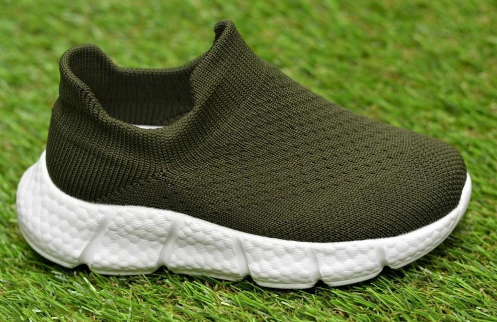 Кроссовки-носки детские Jong Golf для мальчика р. 34 Хаки (11240050)