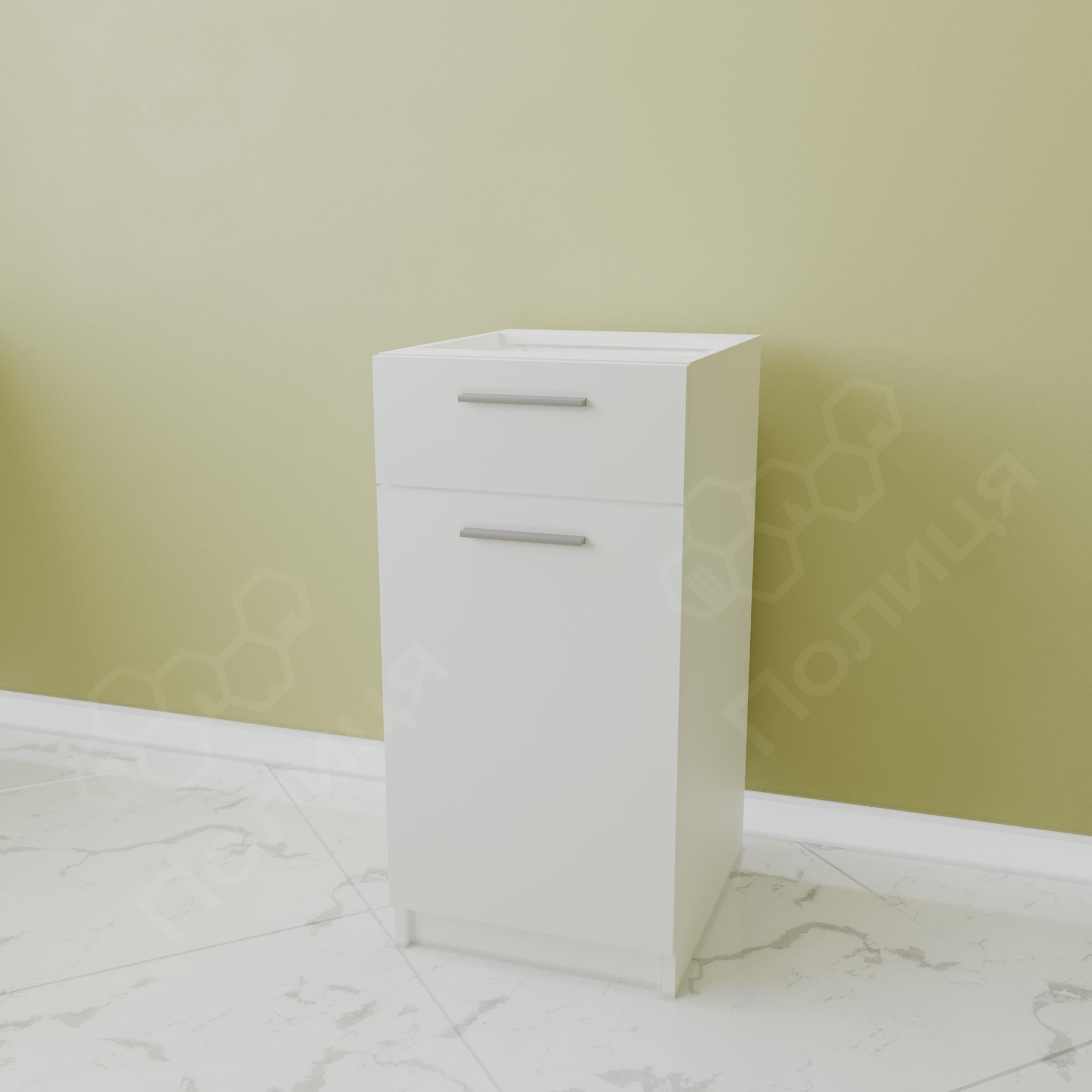 Тумба на кухню с ящиком ДСП без столешницы 40 см (K-4)