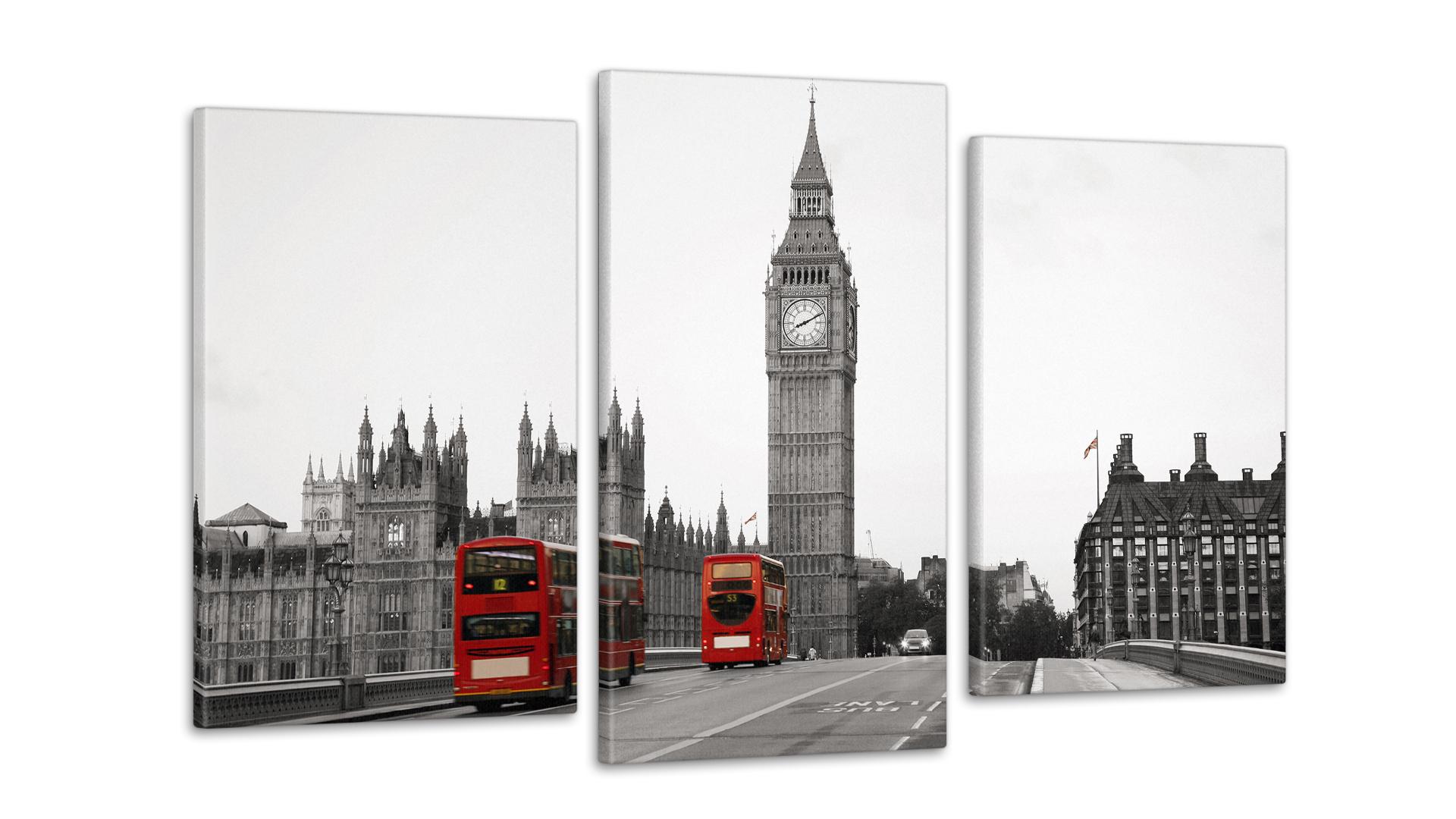 Модульная картина Лондон 53x100 см (Art-131_3)