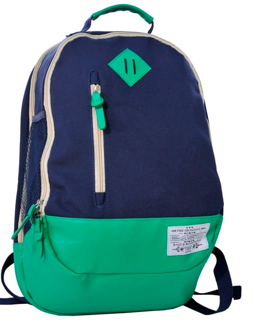 Рюкзак городской PASO молодежный 20 л Сине-зеленый (15-5139A)