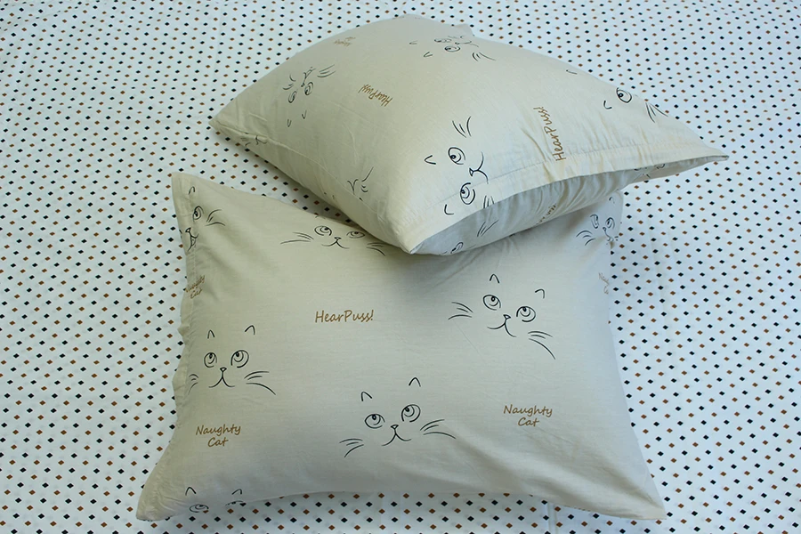 Комплект постільної білизни літній TAG Tekstil піке 200х235 см (NP-13) - фото 2 Комплект постільної білизни літній TAG Tekstil піке 200х235 см (NP-13) - фото 2