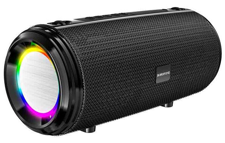 Портативная колонка Borofone BR13 Young sports 1200 мAч 10 Вт LED Bluetooth Black (533499)