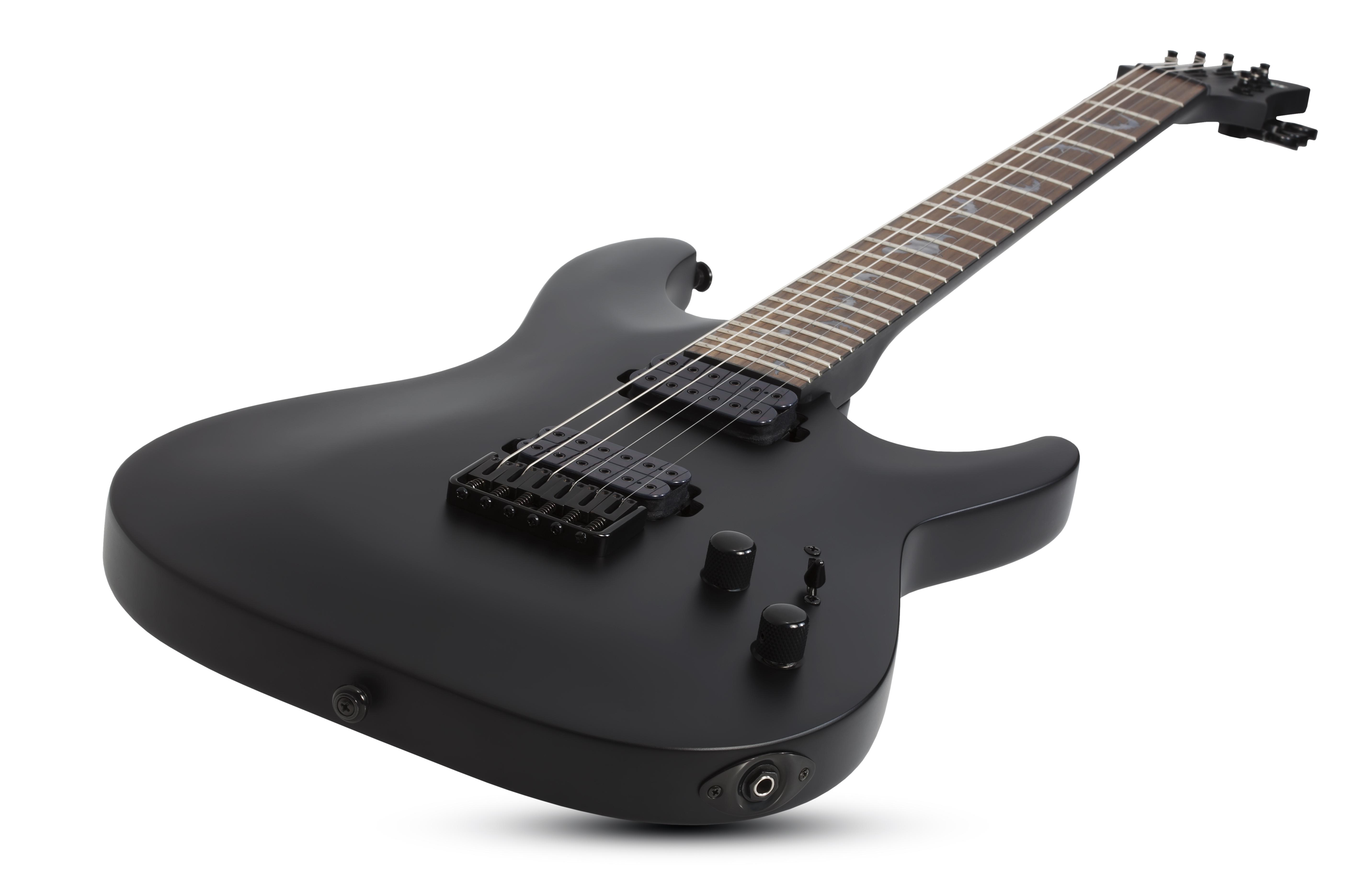 Электрогитара Schecter Damien-6 SBK - фото 3