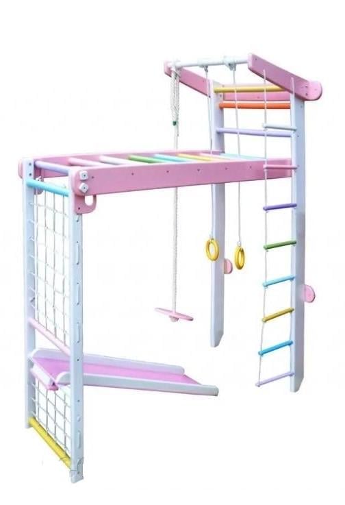 Спортивный уголок Трансформер с горкой Бабочка 225 см (56158930_baby_2)