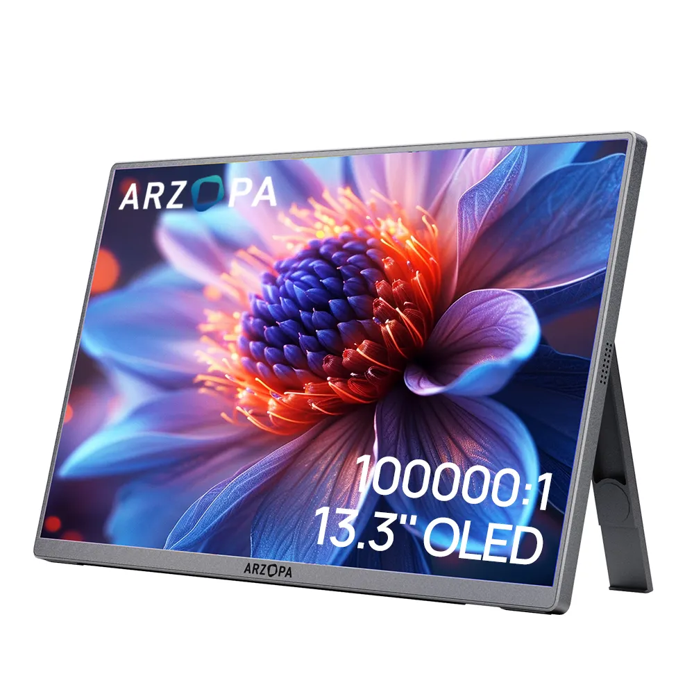 Монітор портативний Arzopa A3C Pro 13,3" 1920x1080 60 Гц OLED Black