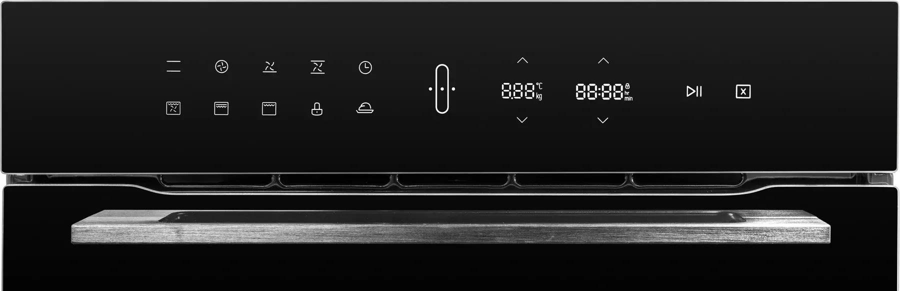 Духова шафа електрична Gunter&Hauer EOM 7009 BL з грилем і конвекцією 70 л Чорний - фото 6
