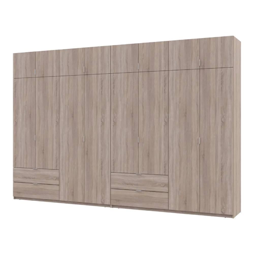 Шкаф для одежды Doros Лукас DRS-011712 4/4 ДСП 360х50х240 см Дуб Сонома (42005143)