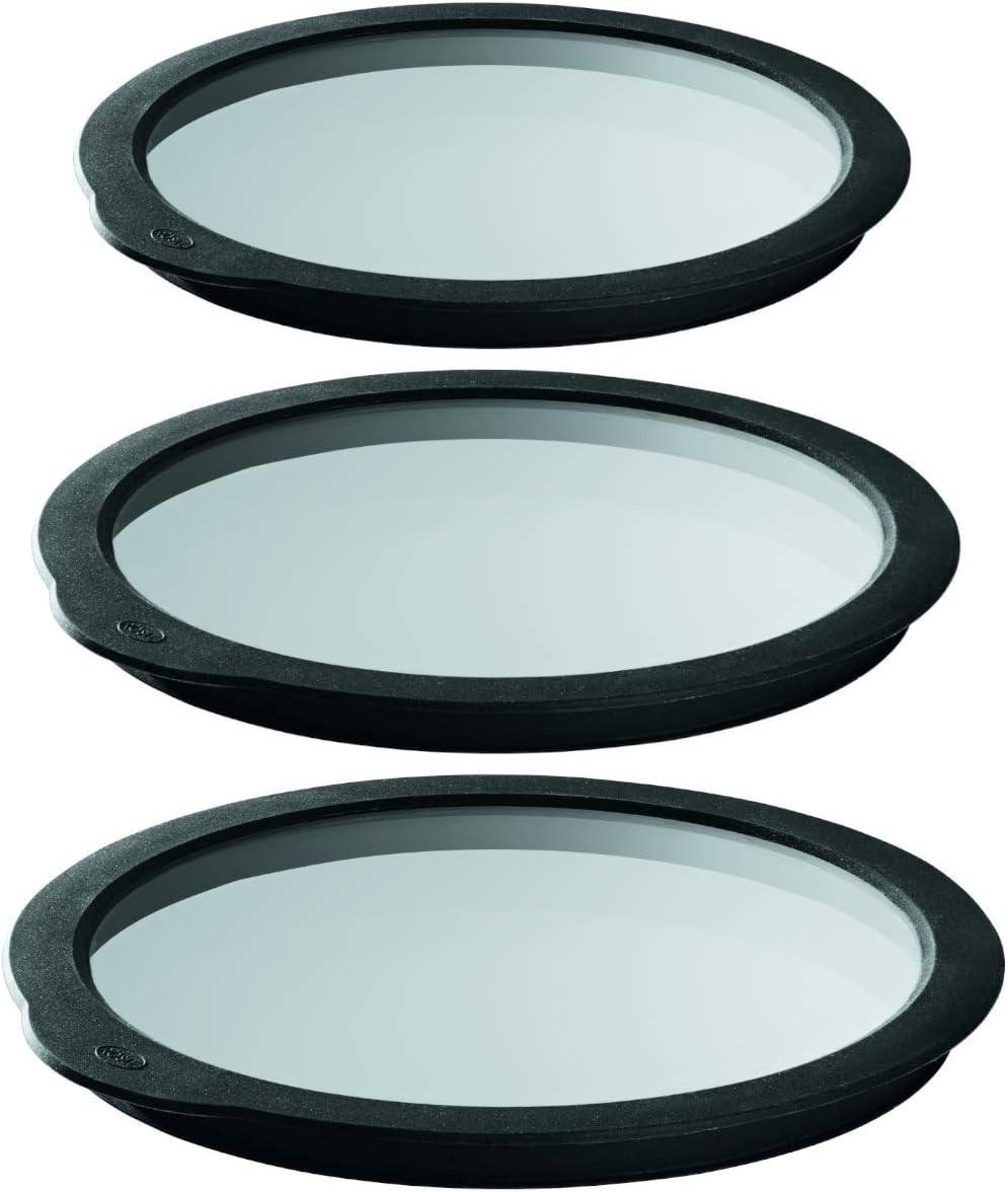 Набор крышек стеклянных ROSLE 3 шт. d 16/20/24 см (13391/130391)