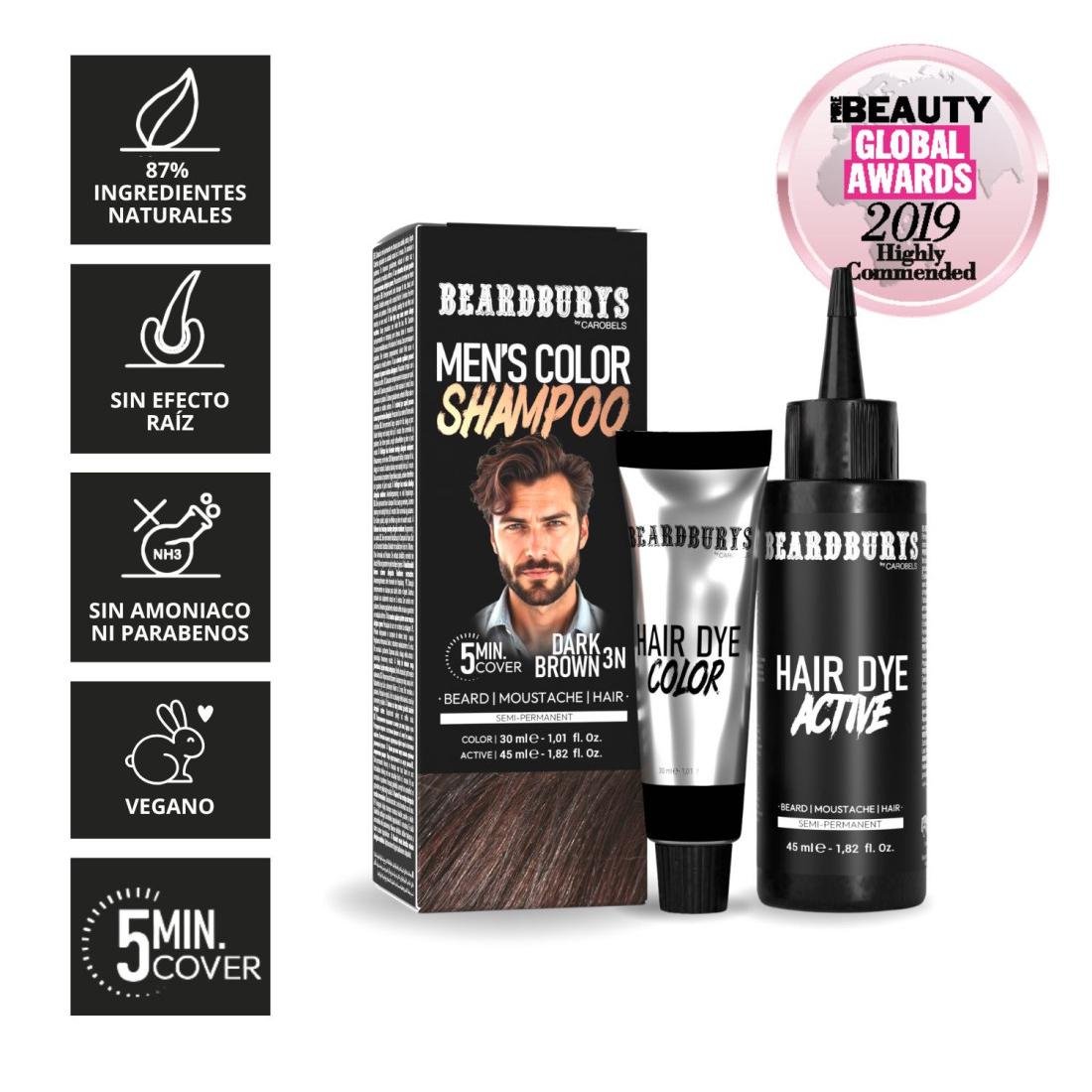 Шампунь камуфлирующий BEARDBURYS 3N - фото 4 Шампунь камуфлирующий BEARDBURYS 3N - фото 4