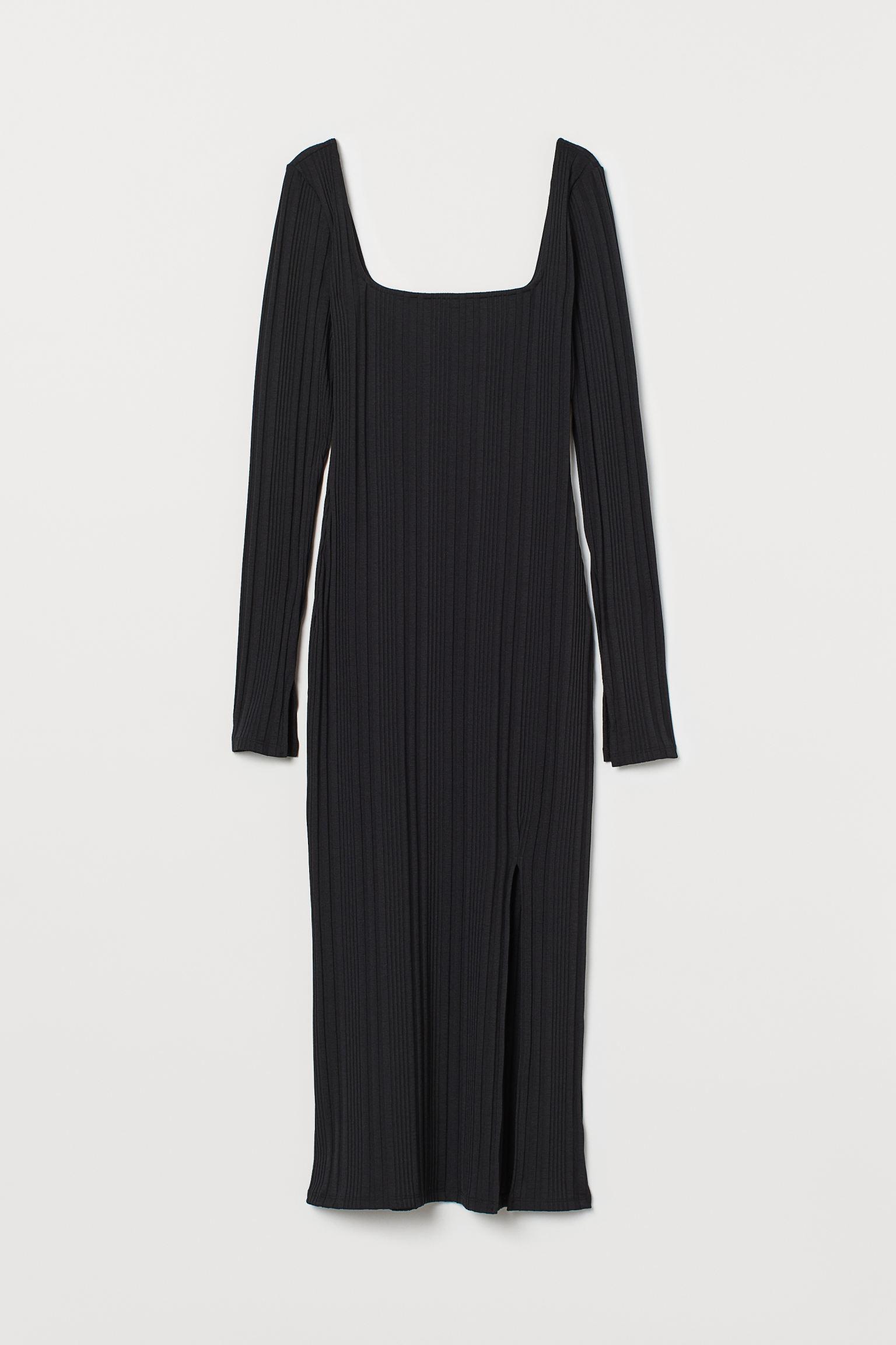 Платье H&M L Черный (26128479590)