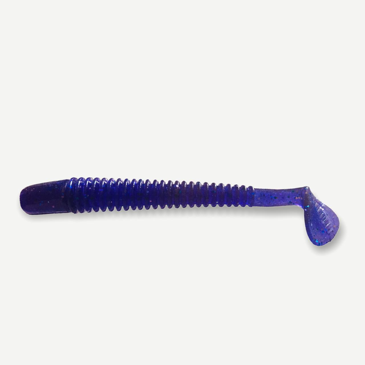 Силиконовая приманка Big Baits Bomber речная серия 2" 10 шт. # 109 Dark Violet (1207109) - фото 3 Силиконовая приманка Big Baits Bomber речная серия 2" 10 шт. # 109 Dark Violet (1207109) - фото 3