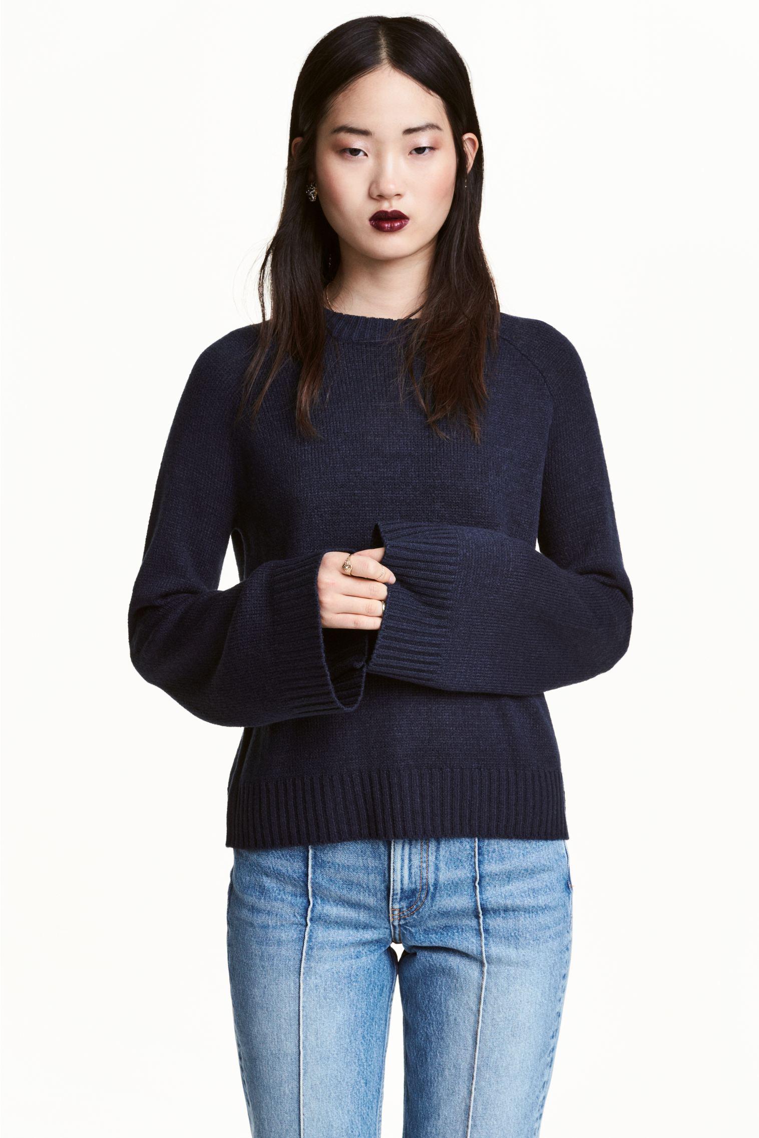 Джемпер H&M XS Синий (4514785) - фото 2
