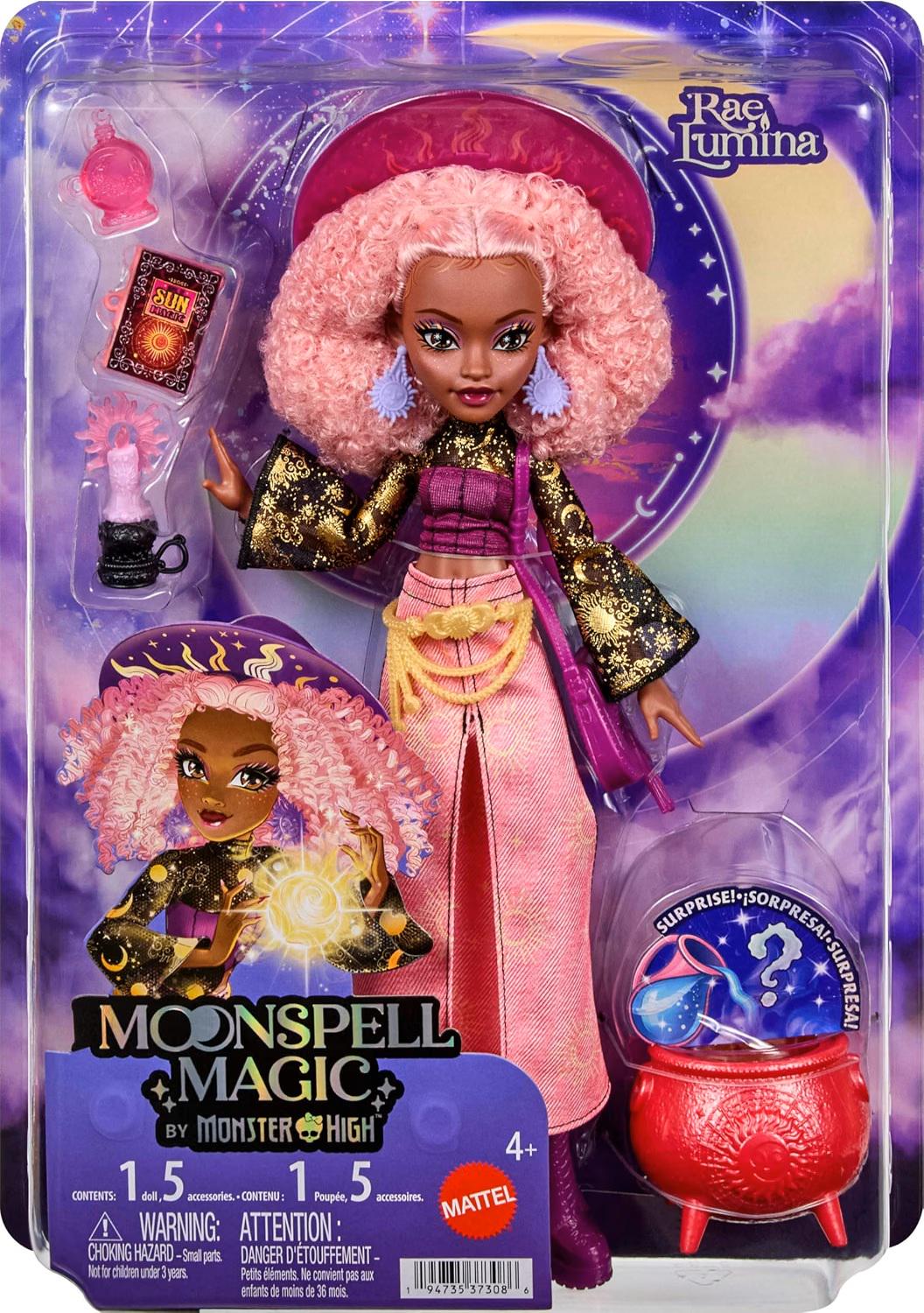Кукла Monster High Moonspell Magic Rae Lumina (632512325) Кукла Monster High Moonspell Magic Rae Lumina (632512325)
