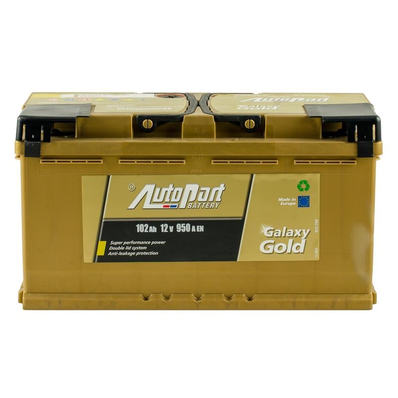 Аккумулятор Autopart Galaxy Gold 102 Ah/12 V sb Ca-Ca (ARL102-GGL0)