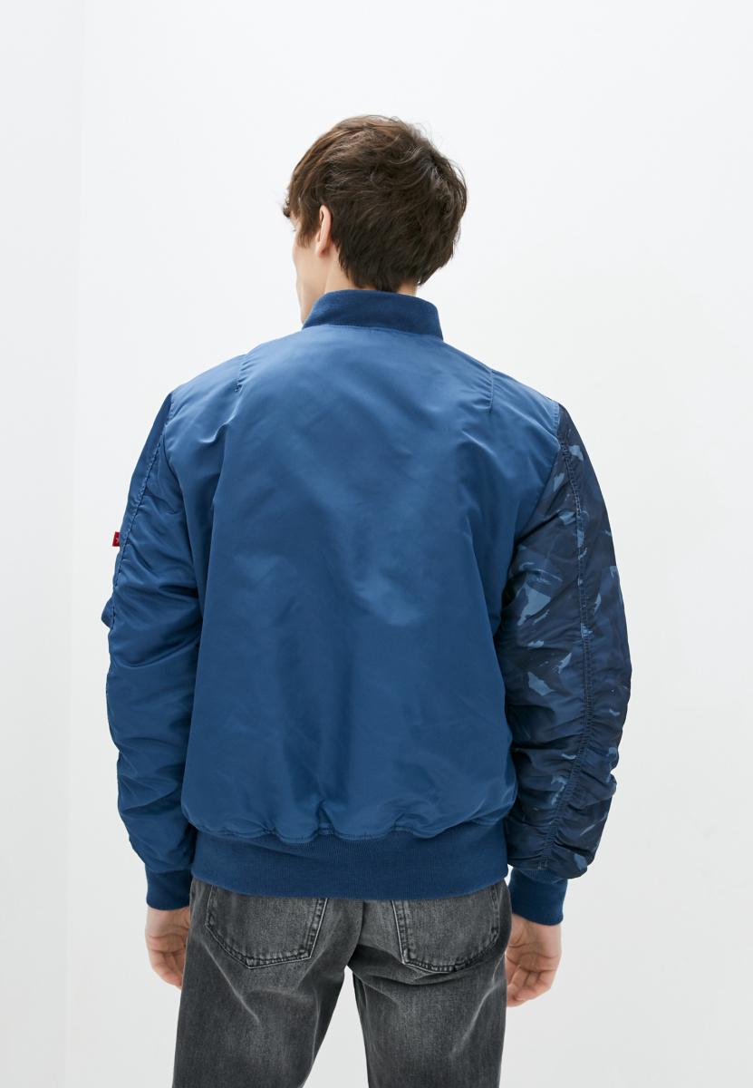 Куртка-бомбер Airboss MA-1 Nose Art L Синий (123221) - фото 3 Куртка-бомбер Airboss MA-1 Nose Art L Синий (123221) - фото 3