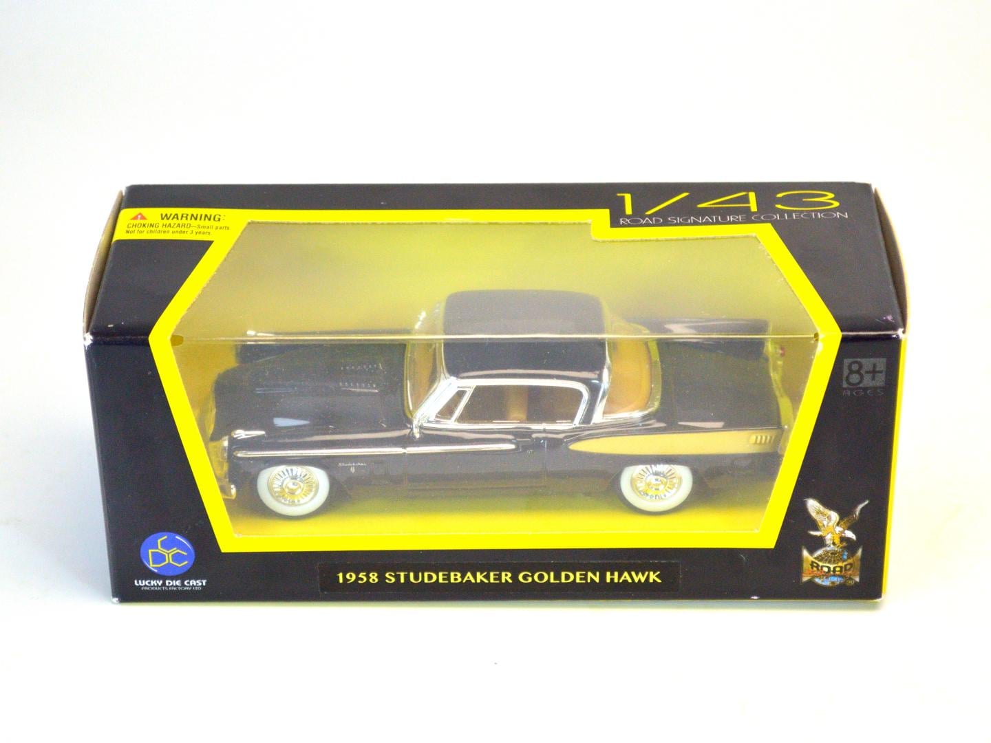 Модель автомобиля Lucky Die Cast Studebaker Golden Hawk 1:43 Черный (132)
