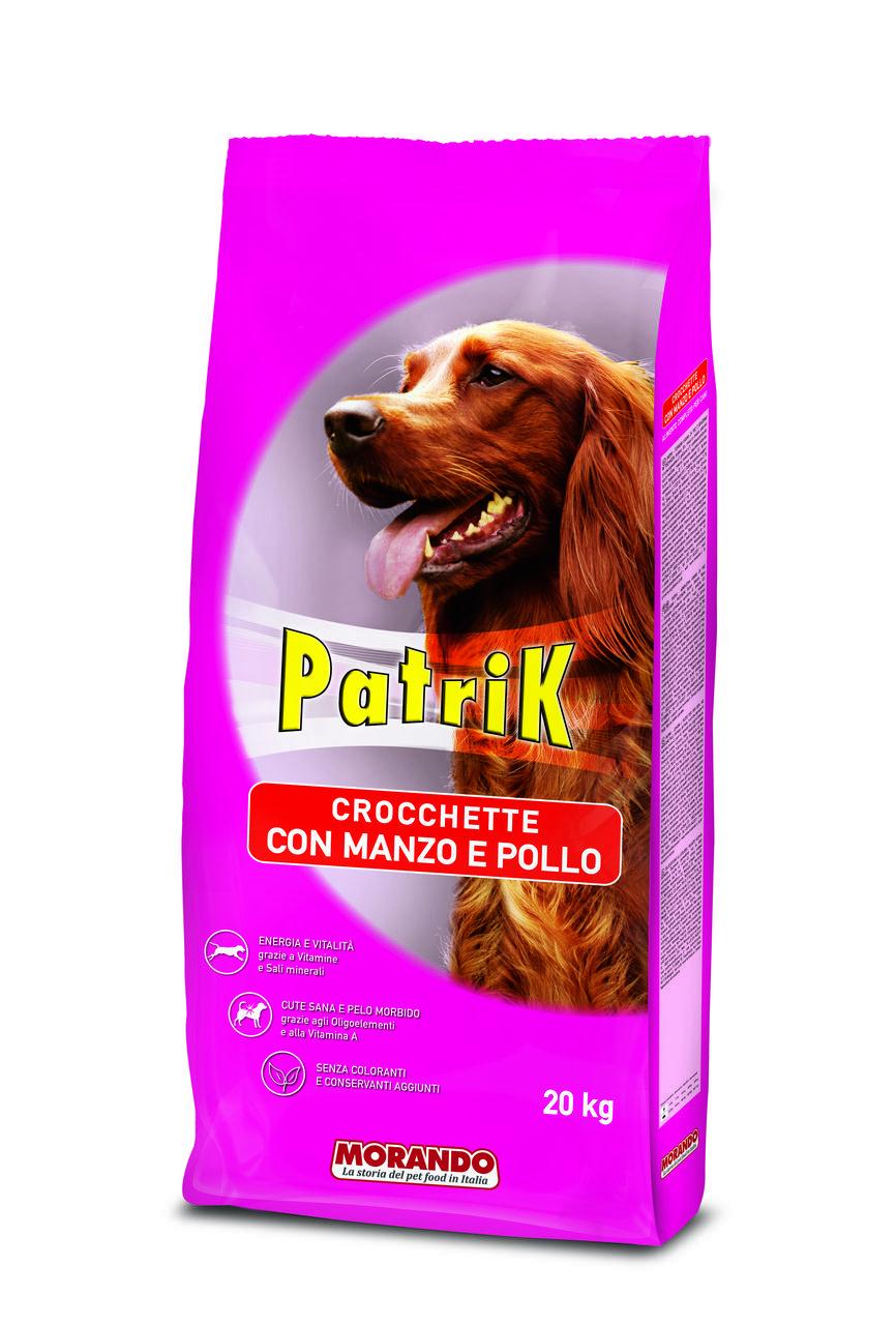 Корм сухий Patrik Activity для дорослих активних собак з куркою яловичиною та злаками 20 кг (02801)