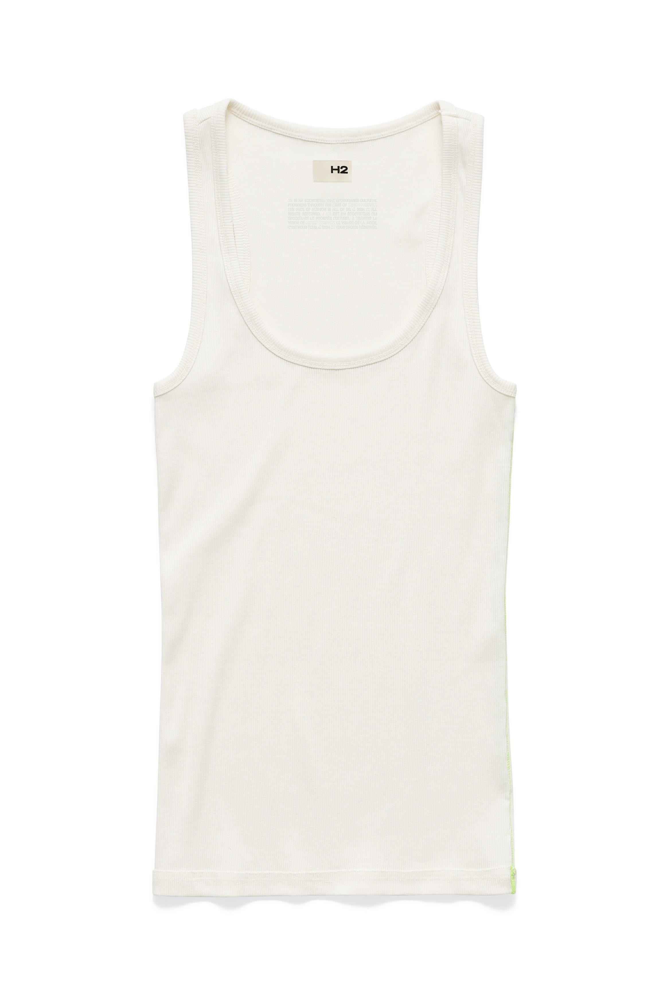 Майка женская H&M S Белый (1226202)