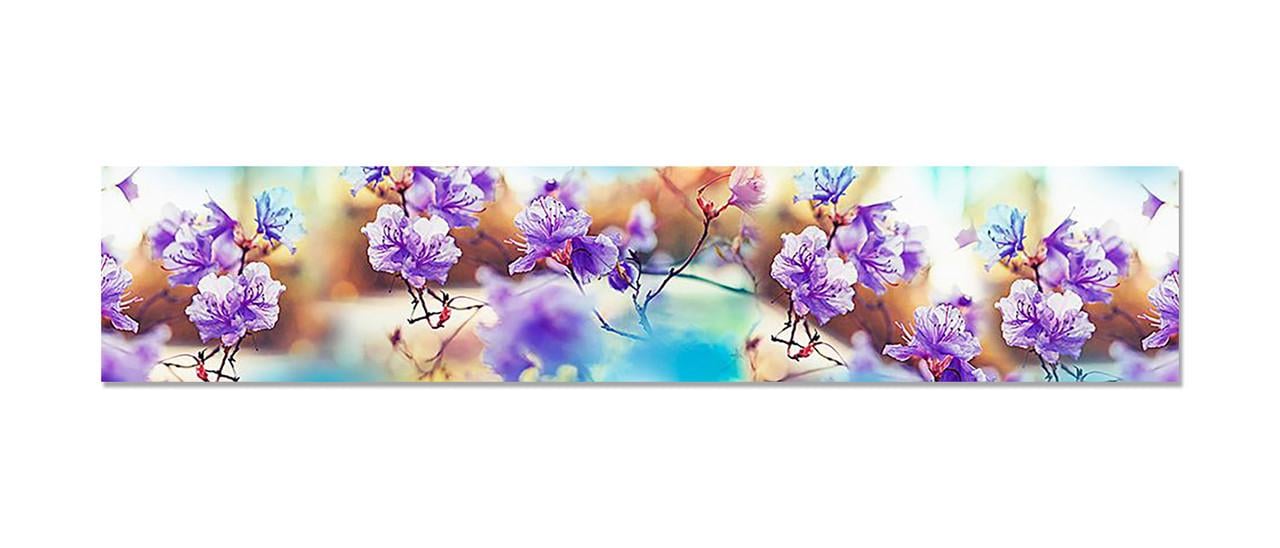 Наклейка виниловая на кухню Zatarga Пышные цветы на ветке 600х3000 мм (1274514291)