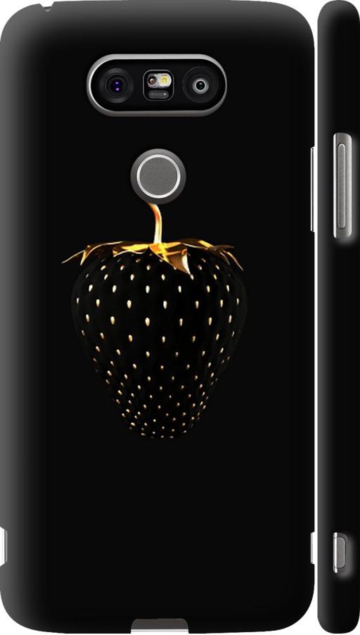 Чехол на LG G5 H860 Черная клубника (3585c-348-42517)