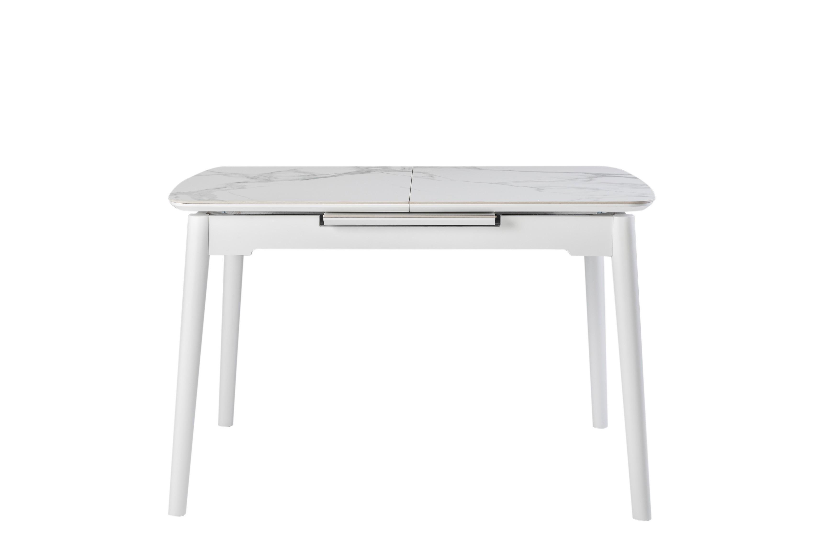 Стол обеденный раскладной Ветро 1200-1600/800/760 мм Вайд клауд/Белый(TМ-76) - фото 2 Стол обеденный раскладной Ветро 1200-1600/800/760 мм Вайд клауд/Белый(TМ-76) - фото 2