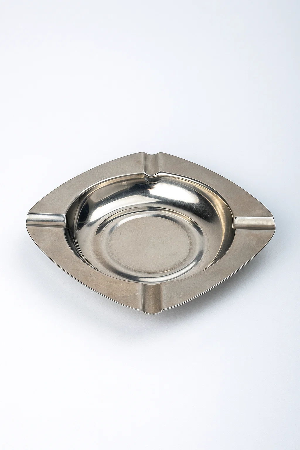 Попільниця квадратна з нержавіючої сталі 11х11 см (29669028)