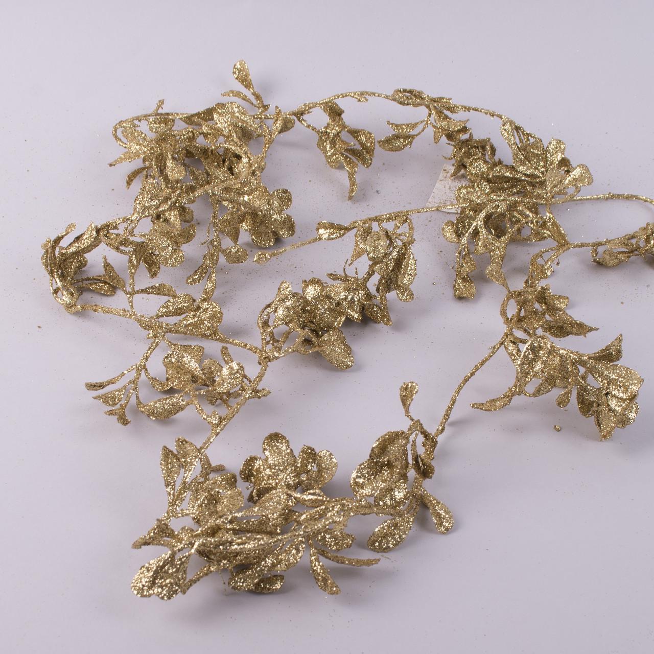 Декоративные веточки в блестках (3281-2)