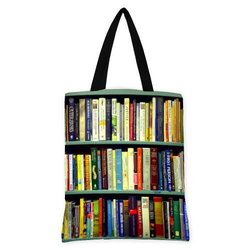 Сумка женская тканевая Presentville Книги (SV OB001)