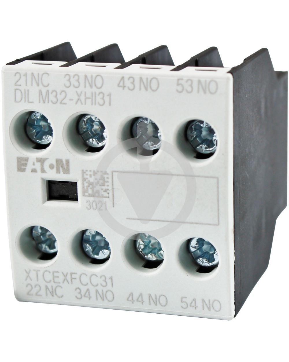 Контактор дополнительный 4 группы 3NO/1NC DILM32-XHI31 для DILM17-10 Контактор дополнительный 4 группы 3NO/1NC DILM32-XHI31 для DILM17-10