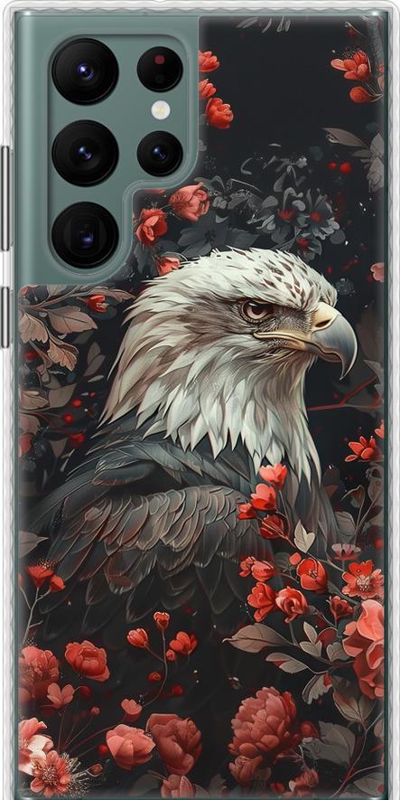 Чехол на Samsung Galaxy S22 Ultra Цветочный страж (6102pc-2500-42517)