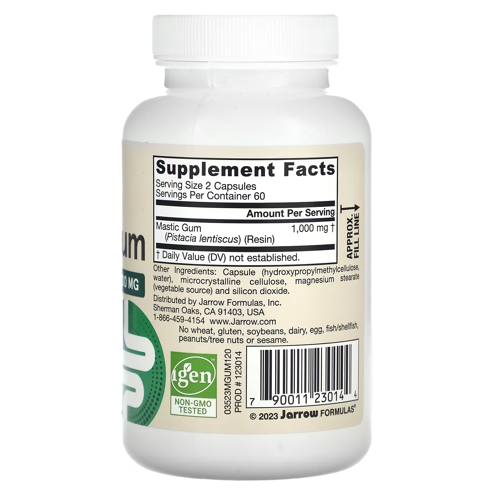 Смола мастикова Jarrow Formulas веганська 1000 мг 120 рослинних капсул - фото 2 Смола мастикова Jarrow Formulas веганська 1000 мг 120 рослинних капсул - фото 2