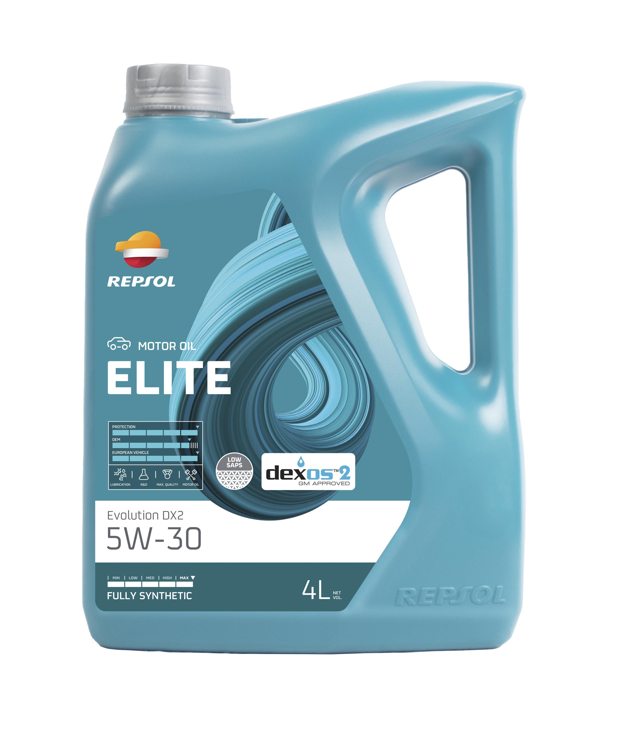 Масло моторное Repsol ELITE EVOLUTION DX2 5W-30 4 л