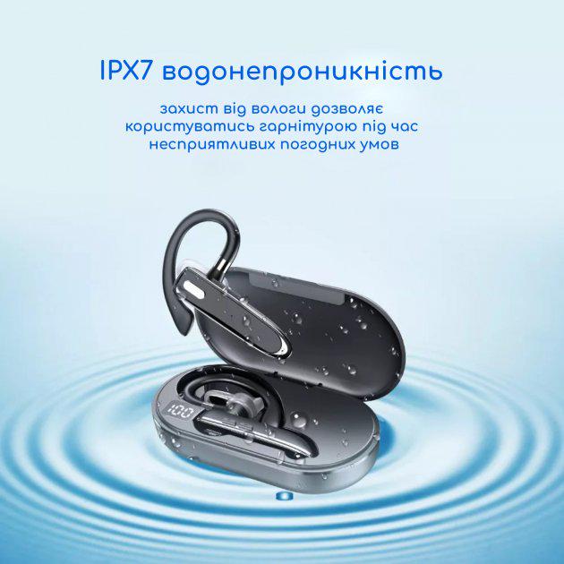 Гарнітура Bluetooth Xicami YYK-530 чорний (11288491) - фото 5