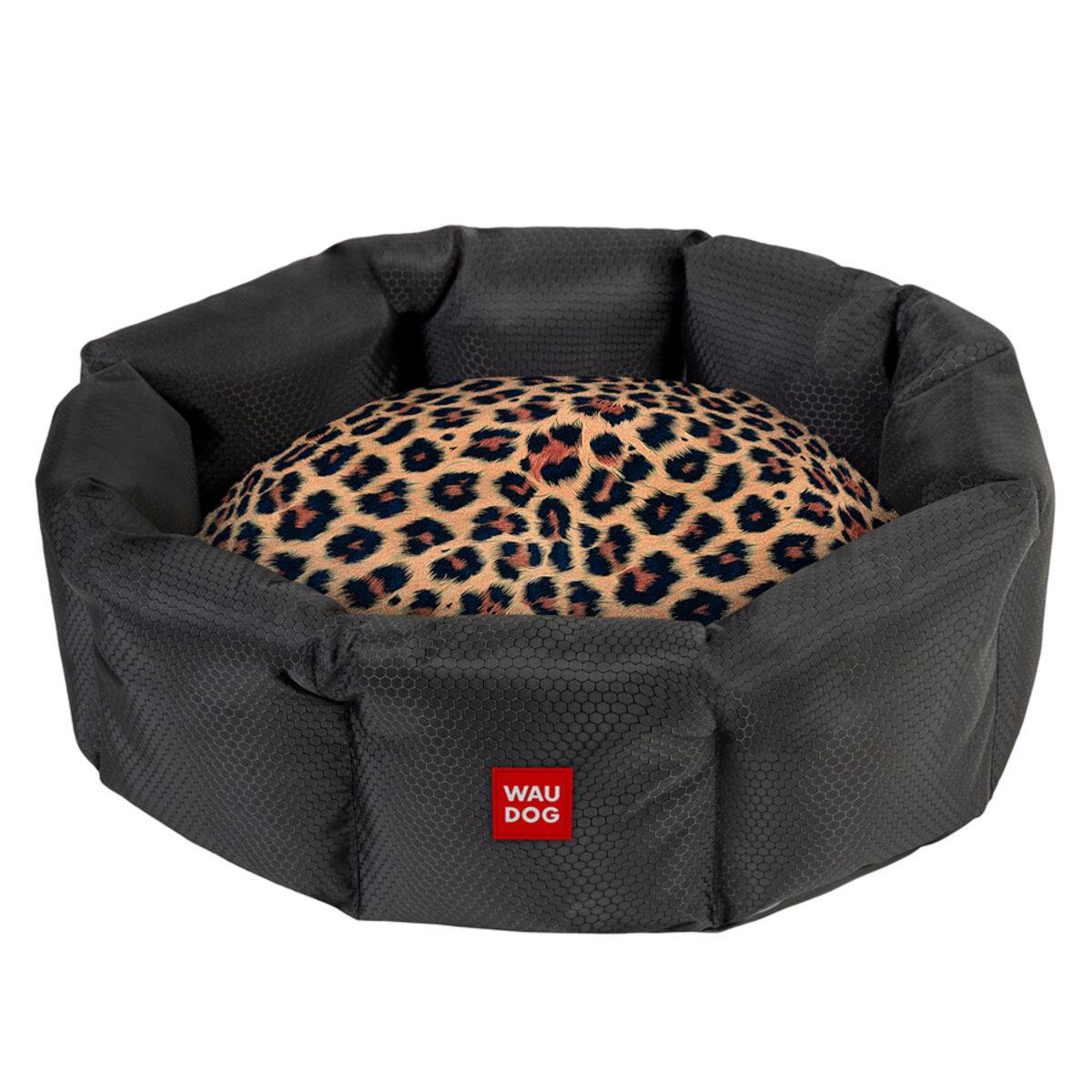 Лежанка для собак WAUDOG Relax Леопард L 49х 59х20 см (315-4066 Col)