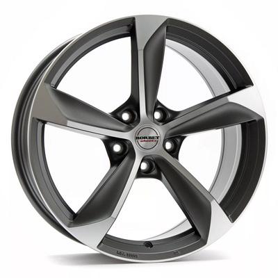 Диски на авто Borbet S R18 W8 PCD5x112 ET45 DIA72.6 Graphite Matt Polished