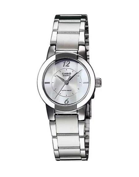 Часы женские Casio LTP-1230D-7C минеральное стекло серебристый циферблат Часы женские Casio LTP-1230D-7C минеральное стекло серебристый циферблат