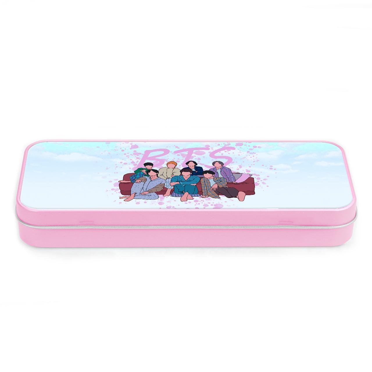 Пенал школьный BTS Розовый (34408-3256-PK)