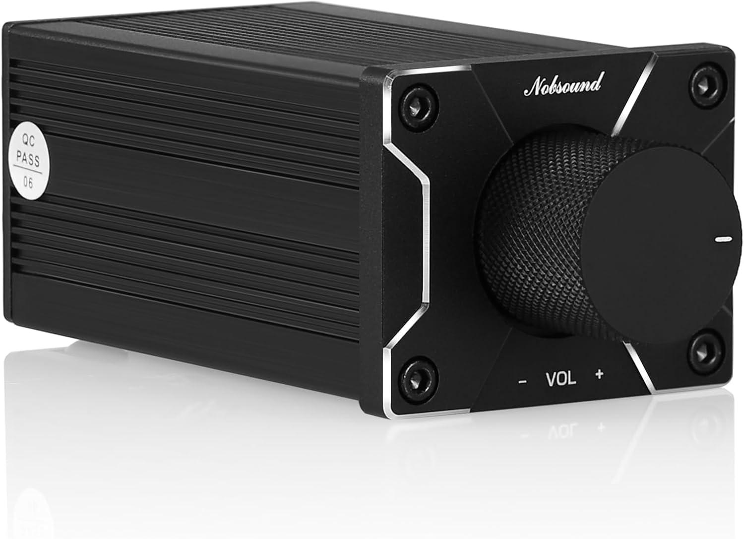Стереопідсилювач Nobsound VOL-3 високоточний пасивний ALPS HiFi Black (VOL-3)