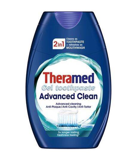 Зубная паста-ополаскиватель Theramed Advanced Clean 2в1 75 мл (E-00374)