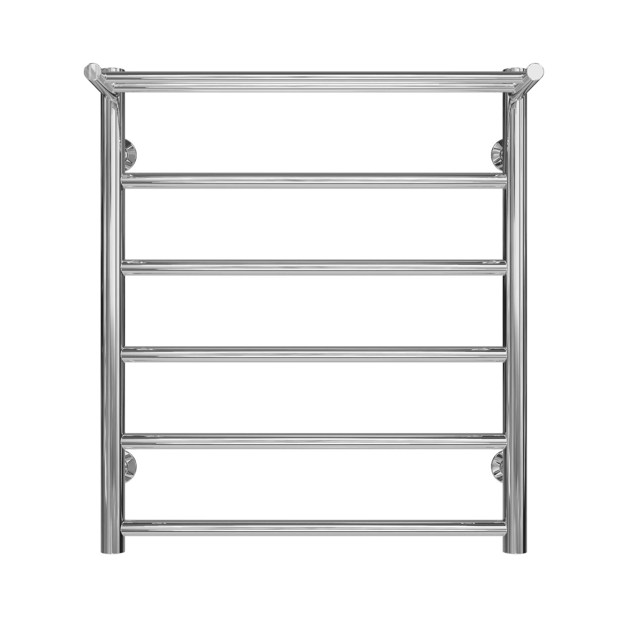 Полотенцесушитель водяной Deffi Терма П6 нижнее подключение нержавеющая сталь 500х600 мм Хром (C.TE.60.50.6.C.A)