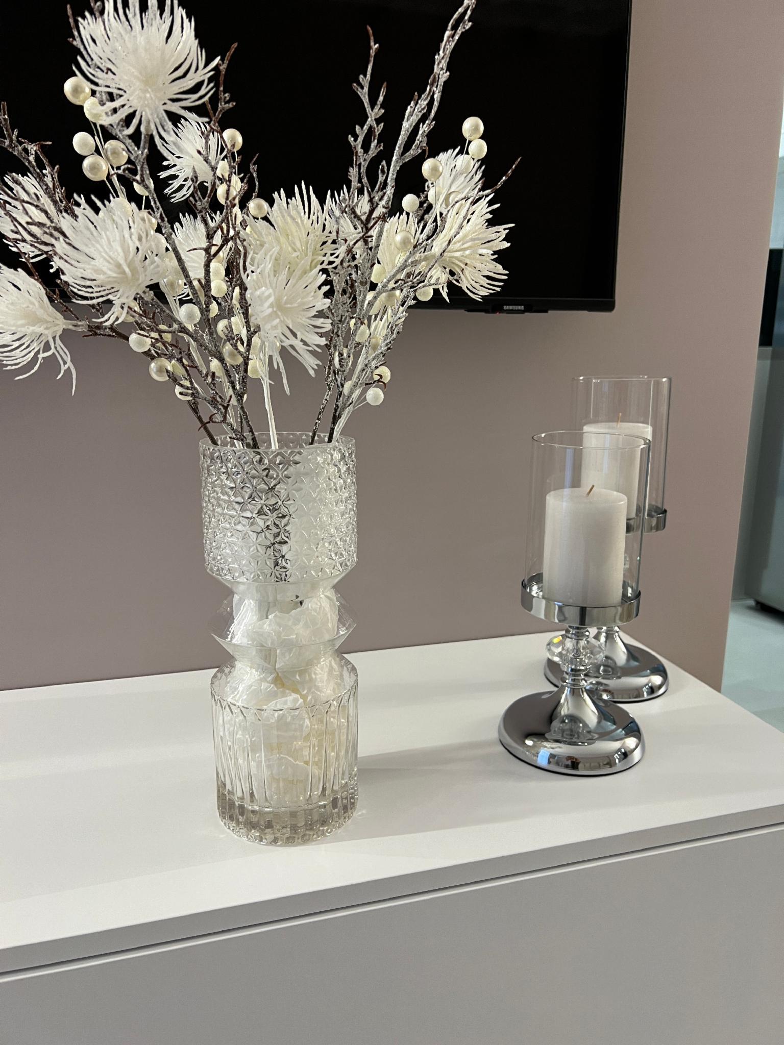 Ваза стеклянная Serenite d 11,5 см h 30 см - фото 5 Ваза стеклянная Serenite d 11,5 см h 30 см - фото 5