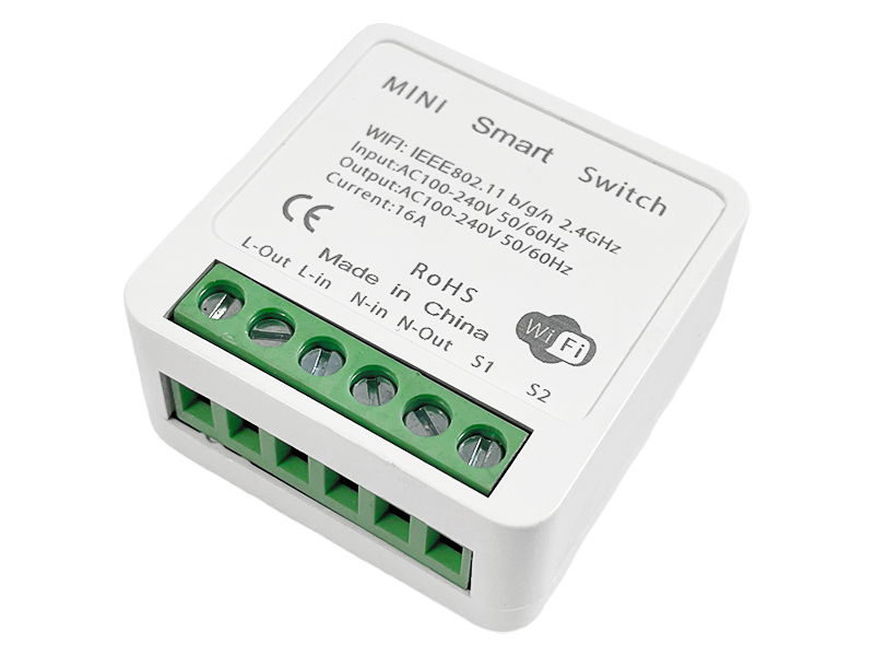 Реле в підрозетник Lemanso LM6377 с энергометром Tuya Smart WiFi (9126)