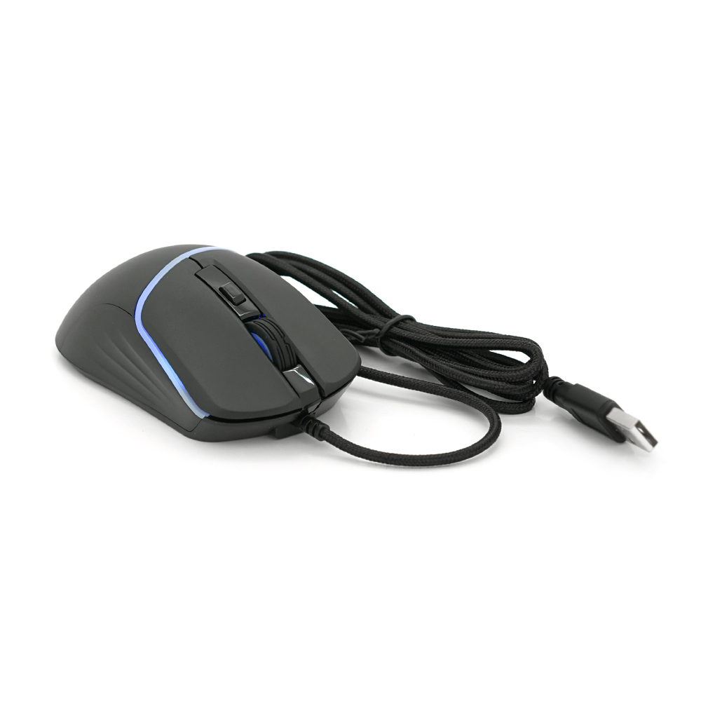 Мышь проводная iMICE T20 6 кнопок 6400 DPI Led Lighting 15 м Windows xp/Vista/Win7/8/10 Q40 Black (YUT_V3879)