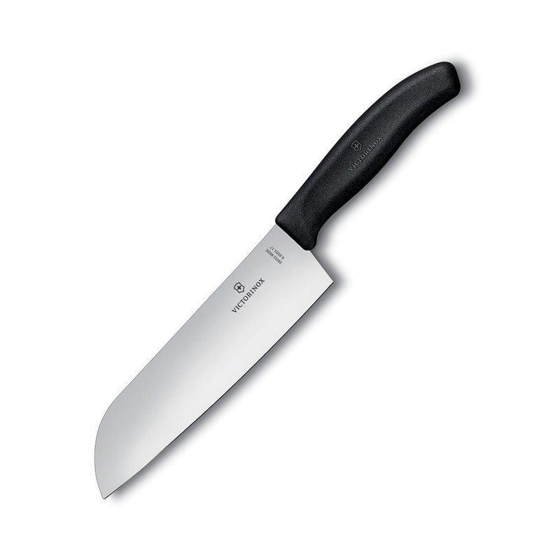 Нож кухонный Victorinox Vx68503.17B Swiss Classic Santoku 373 мм Черный