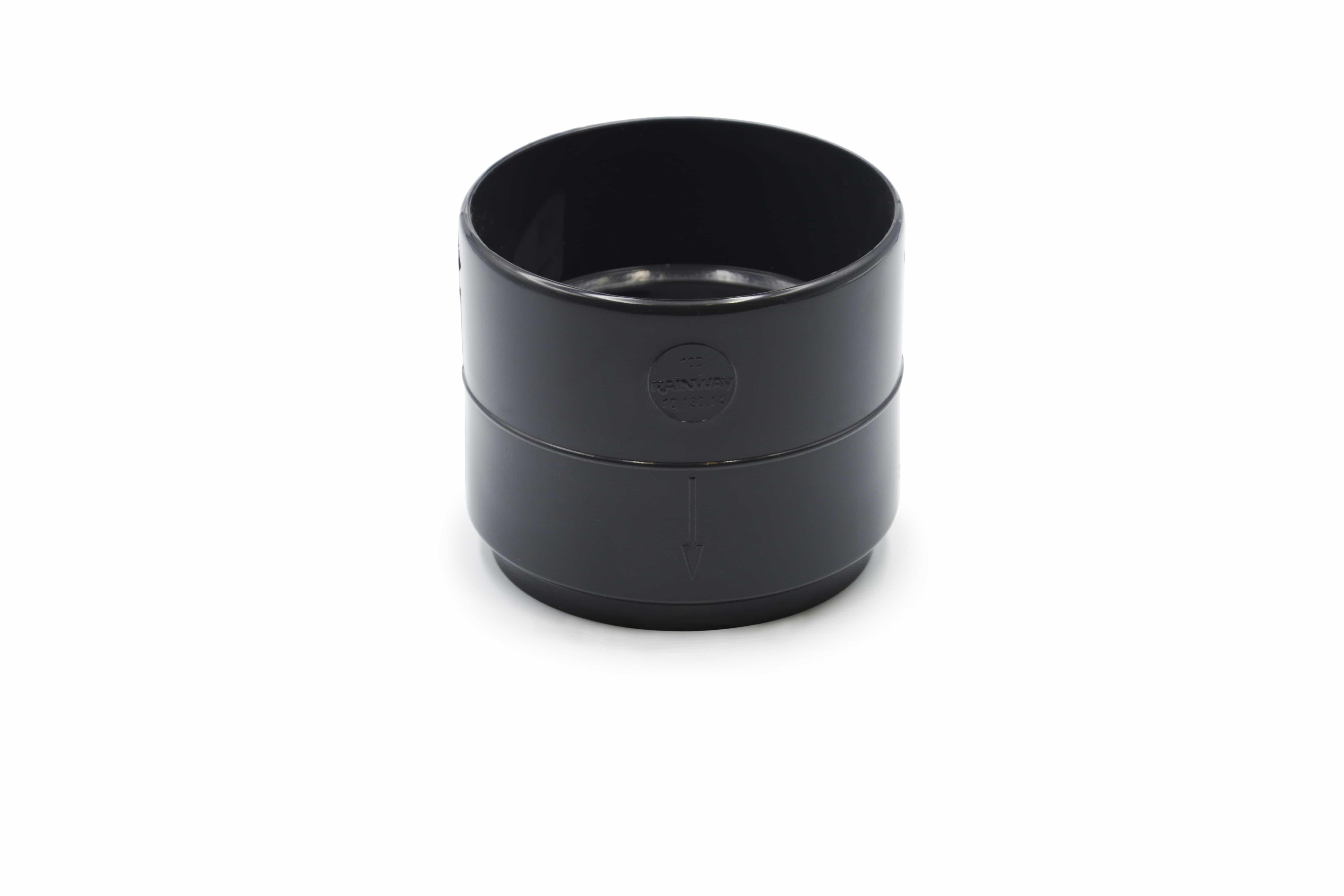 Муфта трубы Rainway 130 100 мм Графитовая (10.130.14.007) Муфта трубы Rainway 130 100 мм Графитовая (10.130.14.007)