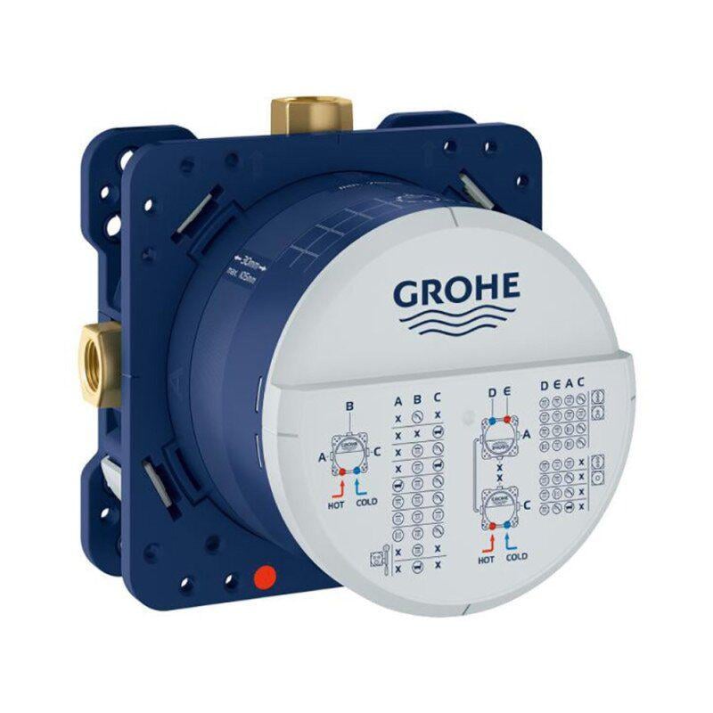 Душевая система скрытого типа Grohe Grohtherm SmartControl 34804000 Хром (77029) - фото 8