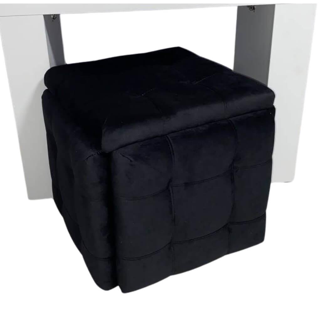 Пуф-трансформер Квадро Куб 5в1 47х47х44 см Чорний (12488835) - фото 2 Пуф-трансформер Квадро Куб 5в1 47х47х44 см Чорний (12488835) - фото 2
