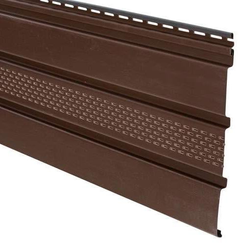 Софіт айДахо з перфорацією 3х0,3 м 0,9 кв.м. Коричневий