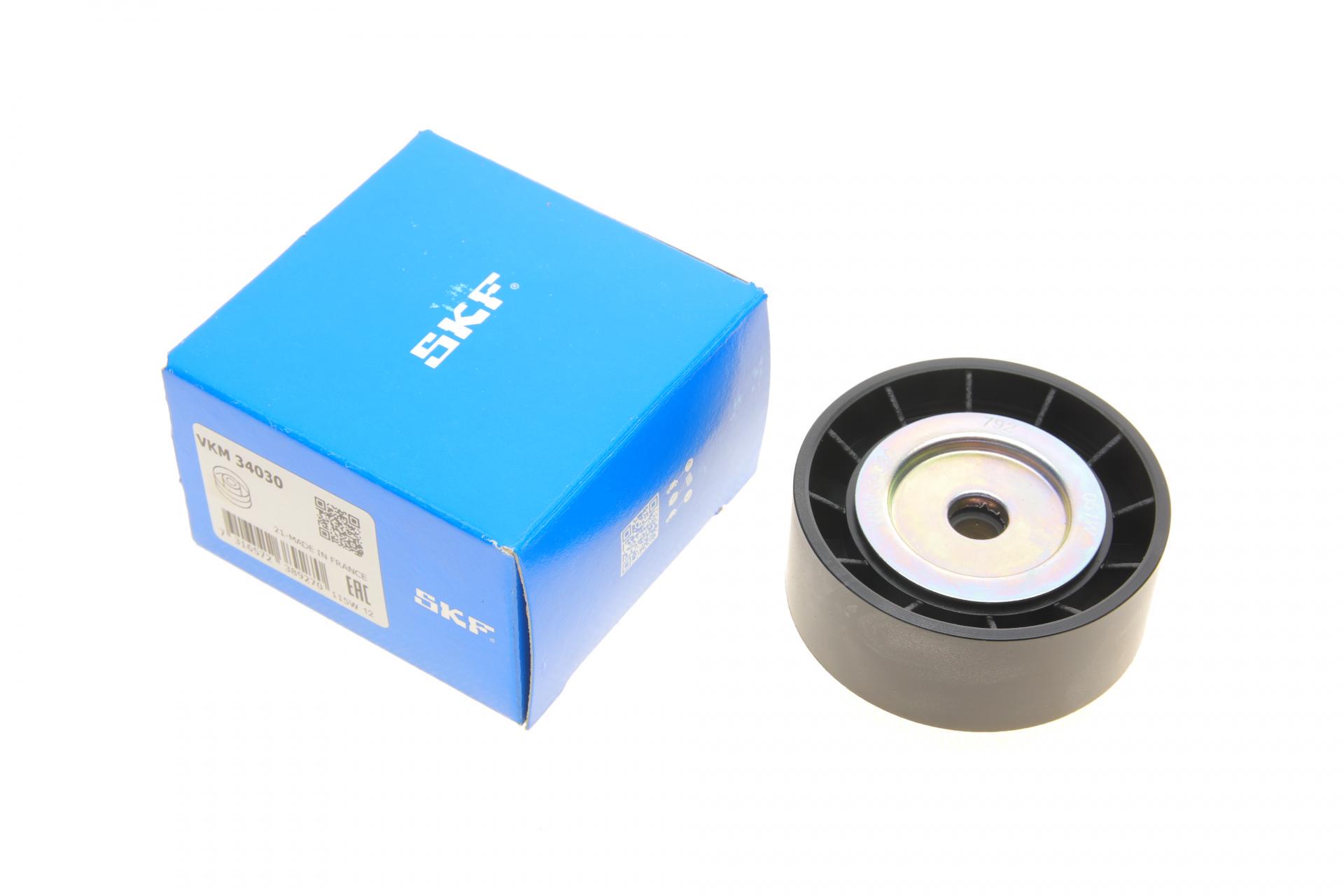 Ролик генератора SKF Citroen Jumper 2.2HDi 06-/ Ford Transit 2.0-2.2TDCi 06- паразитный 65х25 мм (VKM 34030 SKF)